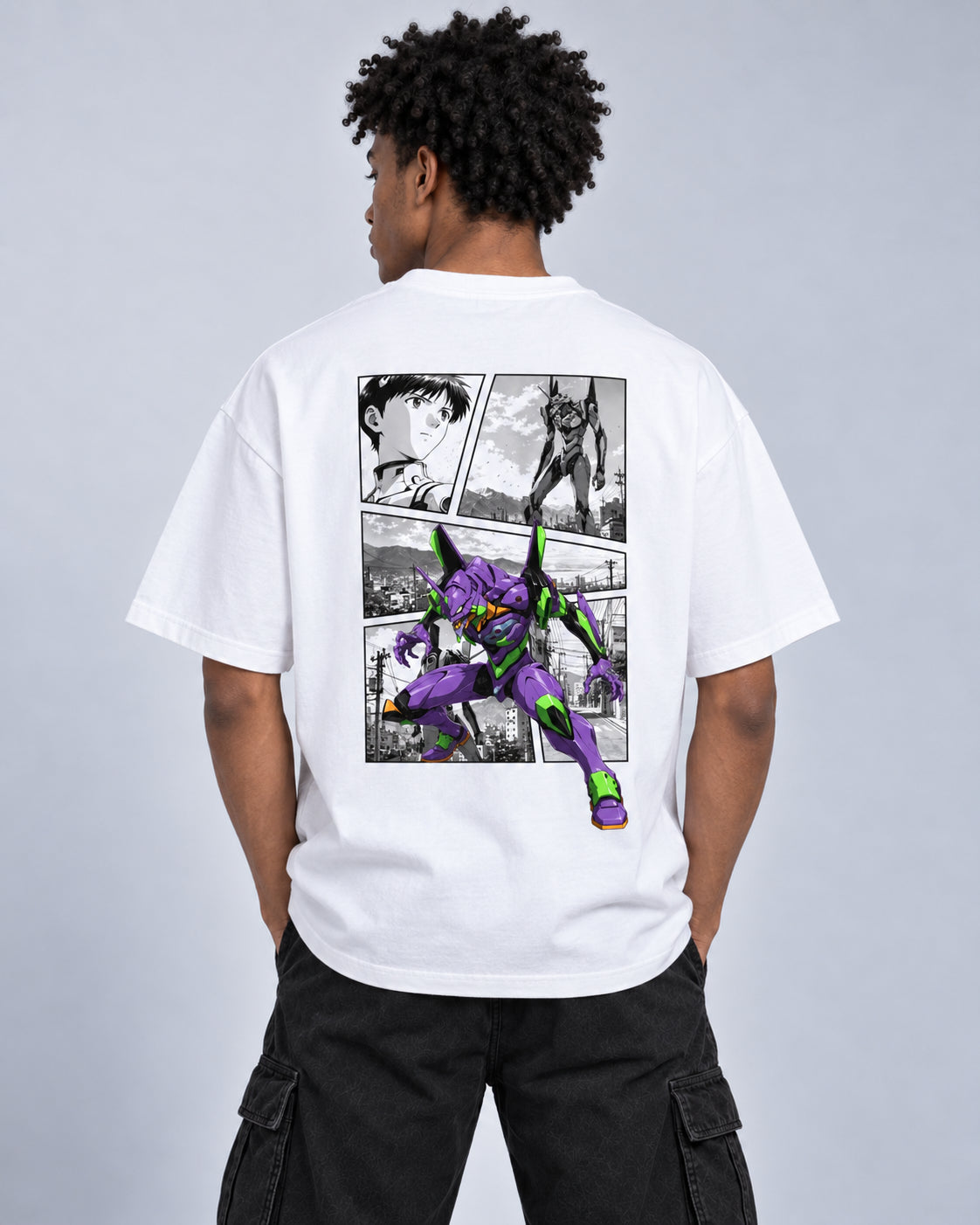 EVA 01 TEE — WHITE