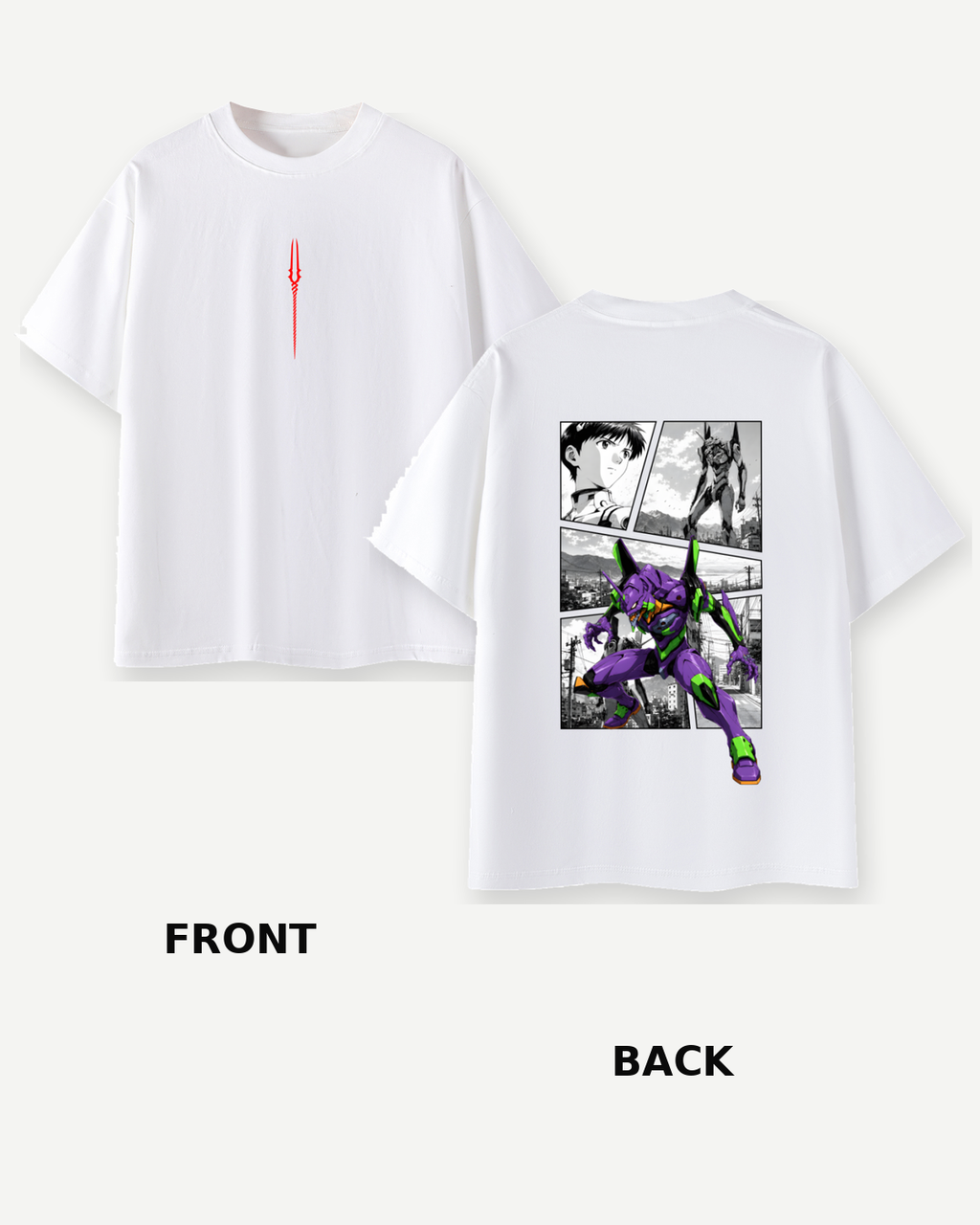 EVA 01 TEE — WHITE